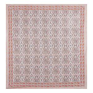 Brown Abstract Print 240 TC 100% Cotton Double Bed <b>Sheet</b> Set 2 Pillow Covers <b>King</b> <b>Size</b> Home Use Includes 3pcs Pieces Stitching - Product Image 4