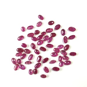 3x5mm hình bầu dục tự nhiên <span class=keywords><strong>Ruby</strong></span> lỏng đá quý mặt IGI chứng nhận nước nóng không được điều trị mozambique đồ trang sức làm Bán buôn giá vivaaz - Product Image 5