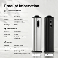 Nouvelle conception de diffuseur d'arômes HVAC DANQ 1000ml, diffuseur d'arômes sans eau via application pour hôtel, centre commercial, bureau, fournisseur OEM ODM