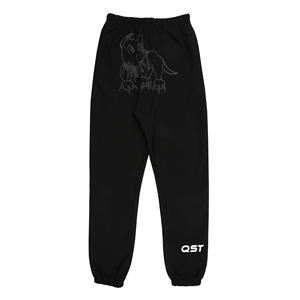 Unisex Cotton Fleece Jogger Sweatpants Custom Logo Winter <b>Sports</b> Fitness Elastic Mid Waist Casual Canvas <b>Trousers</b> for <b>Men</b> Women - Product Image 4