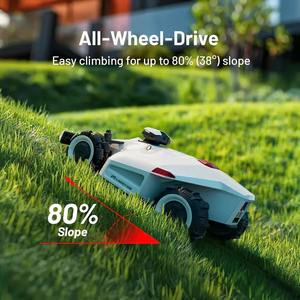 MammotionS LUBA 2 AWD 3000 5000hx y 10000hx 2025: Robot Cortacésped sin Cable Perimetral, Control por Aplicación y Voz con Alexa - Product Image 2
