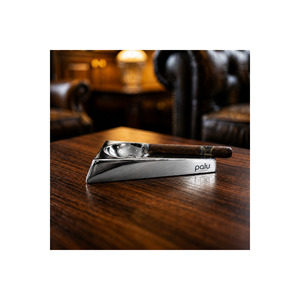 Cenicero para Cigarros de Acero Inoxidable Cromado de Diseño Minimalista - Product Image 3