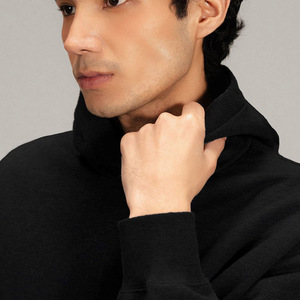 High Quality 100% Cotton <b>Fleece</b> Embroidered Pullover Hoodies Fashionable Solid <b>Pattern</b> Sweatshirts Men <b>Women</b> Winter Bulk - Product Image 6