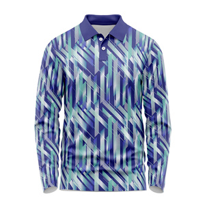 Camiseta de Golf Profesional de Manga Larga, Antiarrugas, de Jersey Sólido, Material Atlético para Entrenamiento al Aire Libre y Viajes - Product Image 2