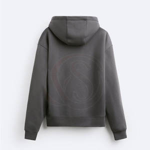 เสื้อฮู้ดผู้ชายแบบใหม่มาแรง ผ้าฟลีซ ระบายอากาศได้ดี เหมาะสำหรับใส่ลำลองในฤดูหนาว ทรงปกติ ตัดเย็บตามสั่ง บุด้วยโพลีเอสเตอร์/ผ้าฝ้าย - Product Image 2