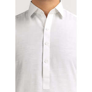 Tela sin coser estilo casual Slub Karandi, mezcla de fibra LF - Product Image 2