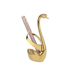 Bastar Tribal Dhokra Art Brass Pen Stand Organisateur de bureau unique fabriqué à la main pour la maison de bureau - Product Image 3