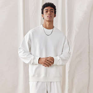 Sweat-shirt unisexe vintage de haute qualité en molleton, broderie personnalisée, vente en gros pour la saison d'automne, mélange coton/polyester - Product Image 3