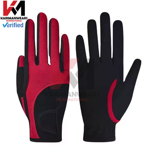 ถุงมือขี่ม้าหนังแท้ ระบายอากาศได้ดี ขายดีจากผู้ผลิต สำหรับเด็กและผู้ใหญ่ รับทำโลโก้ตามสั่ง - Product Image 4