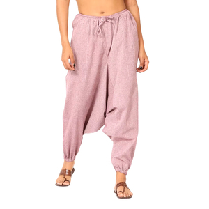 Sarouel en soie écologique pour femmes taille libre Baggy Aladdin cordon classique décontracté hiver Yoga pantalon Logo Hippy Boho - Product Image 1