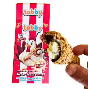 Chocolate Crujiente Tabby al por Mayor 50g, Caramelo Viral con Forma de Pollo Frito, Perfecto para Exhibidores de Punto de Venta y Tiendas de Artículos para Fiestas - Product Image 1