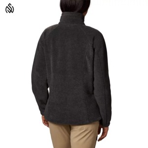 แจ็กเก็ตขนแกะเชอร์ปาสำหรับผู้หญิงไหล่ตกกลางแจ้งระบายอากาศได้ดีผลิตตามสั่ง - Product Image 4