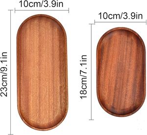 Luxury Polished Wooden <b>Tray</b> Low-Cost Decorative Table <b>Tray</b> for Home Cafe & <b>Office</b> Use Dishwasher Safe Food Contact Safe - Product Image 6