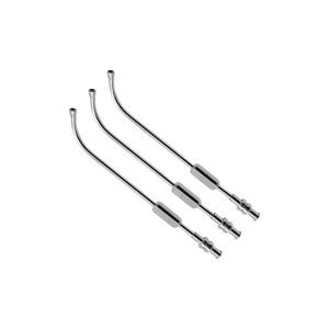 Tubo de Succión Frazier de Acero Inoxidable Plateado, Instrumento Dental Manual Curvo, Herramienta Médica Confiable para Uso en Hospitales y Clínicas, Certificado CE - Product Image 4
