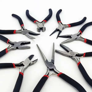 5 pouces fabrication de bijoux bricolage équipement de conception pince à bec aiguille outils Mini pince ensemble certifié CE 3 ans de garantie manuel - Product Image 1