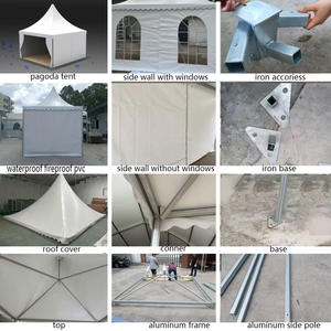Tente Barnum de luxe en PVC de Guangzhou pour parking, <span class=keywords><strong>camping</strong></span>, famille, fête, événement, installation sur le toit à prix d'usine, tente du désert pour hôtel - Product Image 2