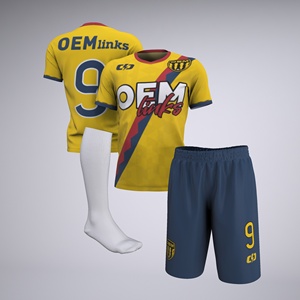 Custom High Quality Football Team T-shirts Soccer Wear Football Uniform Set Football Uniform Kit Soccer Uniforms Soccer Jersey - Product Image 5
