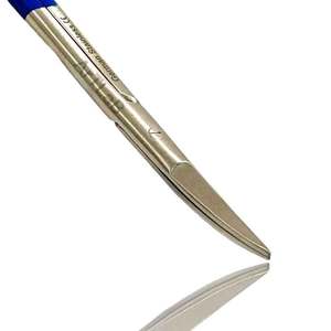 Nouvelles Ciseaux Orthopédiques Supercut 5 Iris Allemandes de 4,5 Pouces Courbées, Instruments Chirurgicaux en Acier Inoxydable Argenté de Haute Qualité - Product Image 2