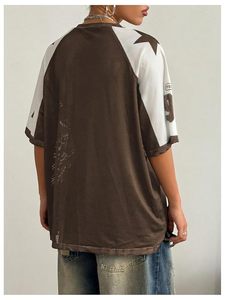 Camiseta de fútbol de gran tamaño con cuello en V personalizada unisex, cómoda y elegante, de media manga, estilo informal sólido para hombres y mujeres - Product Image 3