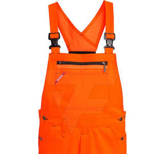 2024 professionnel Orange couleur sécurité Dangri costume haute qualité meilleure conception léger Polyester vêtements de travail Logo personnalisé - Product Image 6