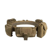 Ceinture tactique décontractée personnalisée avec boucle en alliage robuste, tissu en nylon haute résistance, système de réglage sécurisé, longueur personnalisable