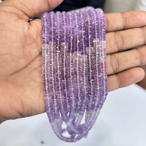 Cuentas de corte de amatista de calidad AAA, piedras preciosas sueltas, amatista Africana facetada, Geoda, mayorista, fabricación de joyas, amatista Natural - Product Image 1