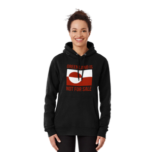 Sweat à capuche streetwear en polaire de haute qualité 350 g/m² Greenland n'est pas à vendre Sweat à capuche à enfiler - Product Image 2