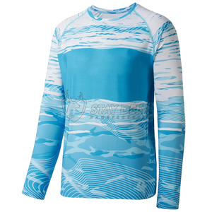 Sublimación personalizada Pesca Jersey Transpirable Protección solar Absorbe la humedad 2026 - Product Image 5