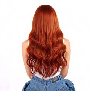 I-Tip Remy Human Hair Extensions Kinky #<b>350</b> Copper <b>8</b> Inch Super Double Drawn - Product Image 5