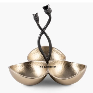 ชามช็อกโกแลตโลหะดีไซน์เนอร์ คุณภาพพรีเมียม ทำด้วยมือ ชามขนมหวาน คลาสสิก ทันสมัย ขายส่ง ชามช็อกโกแลตใหม่ - Product Image 4