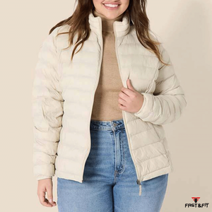 Nueva Colección 2026, Chaqueta Acolchada de Invierno para Mujer, Manga Larga, Cuello Alto, Algodón Transpirable, con Cinturón, Precio Económico - Product Image 3