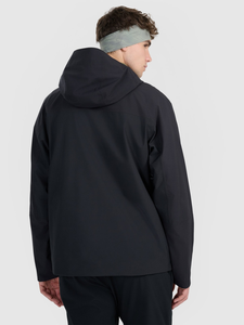 แจ็กเก็ตสีดำลำลองผ้าฝ้ายฟอกเรียบแฟชั่นใหม่ - Product Image 6