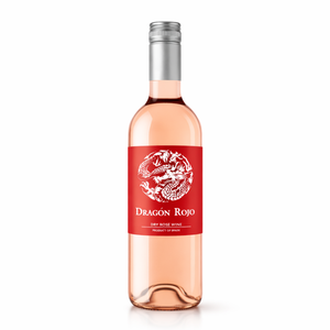 Dragon Rojo - Vin Rosé Sec 100% Tempranillo 11% ABV Vin Rosé Espagnol 750ml - Product Image 1