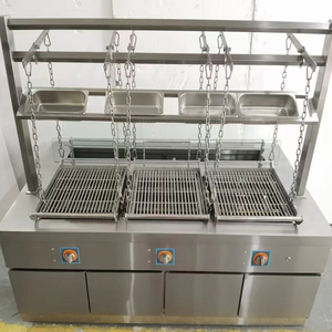 Asador Rotatorio Comercial de Acero Inoxidable 3-6-9, Parrilla de Gas para Barbacoa, Máquina de Pollo a la Brasa sin Humo para Hoteles y Restaurantes - Product Image 2