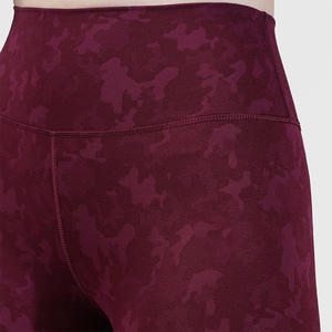 Custom Yoga <b>Leggings</b> for Women OEM High Quality Stretchy Workout Pants Moisture Wicking Athletic Bottoms - Product Image 5