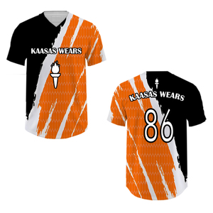 Maillot de baseball personnalisé par sublimation et série de maillots de tournoi respirants, uniforme de softball - Product Image 3