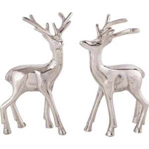 Renne debout en métal fait à la main moderne classique décoration de Noël Sculpture de table pour un usage domestique - Product Image 4