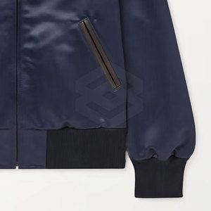 แจ็คเก็ตนักบินซาตินจากสบายๆไปเย็นในไม่กี่วินาทีด้วยแจ็คเก็ตบอมเบอร์ซาติน - Product Image 6