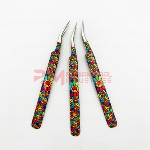 RMI ชุดแหนบขนตาสีเงินแบบกำหนดเองผลิตภัณฑ์แหนบปลายเงินและแบบกำหนดเอง - Product Image 4