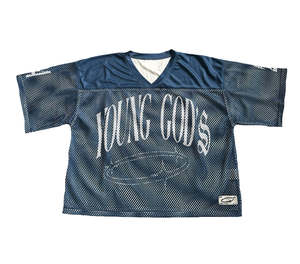 Custom Women <b>Mesh</b> Cropped Jersey Boxy Tshirt Dtg Print Polyester <b>Crop</b> <b>Top</b> Oversized Casual Anti-Pilling Sport Wear - Product Image 3