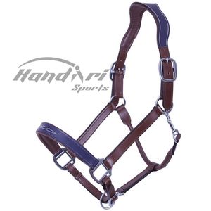 Vente en gros Premium tendance Rembourré cuir cheval licou luxueux réglable corde populaire tapis de cheval pour les soins des chevaux - Product Image 1