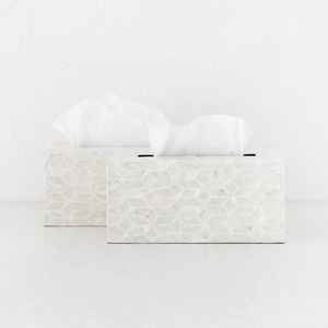 Boîte à mouchoirs en incrustation d'os de luxe MOP Accueil Hôtel Table décorative Accessoires Prix bon marché - Product Image 4