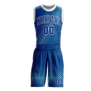 Uniforme de basket-ball personnalisé pour hommes, vêtements de sport à séchage rapide, avec nom et numéro d'équipe, prix de gros, technique de sublimation - Product Image 2
