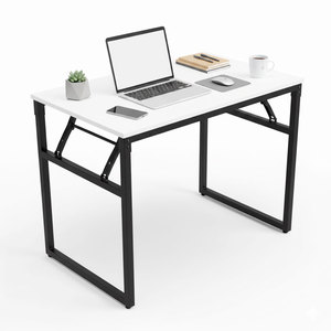 100x60cm Foldable <b>Desk</b> with <b>Folding</b> Legs Made of Rubberwood Model SPD68174 - Product Image 2