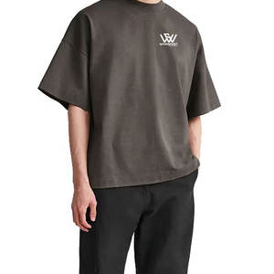 เสื้อยืดโอเวอร์ไซส์ใส่สบาย ระบายอากาศได้ดี มีไซส์ตามสั่งพร้อมส่ง ผ้าฝ้าย 100% ทรงหลวม พิมพ์ลาย/สีพื้น สำหรับผู้ชาย - Product Image 3