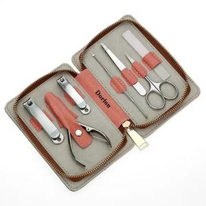 Professionnel de haute qualité Logo personnalisé coupe-ongles ciseaux poussoir manucure et pédicure ensemble avec outils en acier inoxydable - Product Image 3