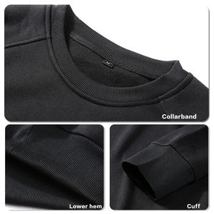 Ropa personalizada chándales para hombre Sudadera de cuello redondo para hombre Sudadera con capucha de algodón orgánico para hombre - Product Image 2