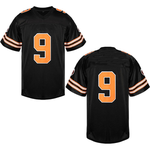เสื้อเจอร์ซีย์ทีมอเมริกันฟุตบอลชุดฝึกพิมพ์ซับลิเมชันไม่พิมพ์ลาย - Product Image 5