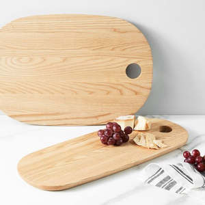 Blocs à découper en bois de qualité supérieure Planche à découper en bois brun de forme personnalisée Planche à découper en bois pour la cuisine - Product Image 3