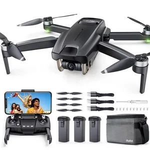 Drone GPS pour adulte Caméra 4K Vol de 90 minutes Retour automatique 245g Drone Pro pliable Portée de transmission d'image de 15km Télécommande - Product Image 1